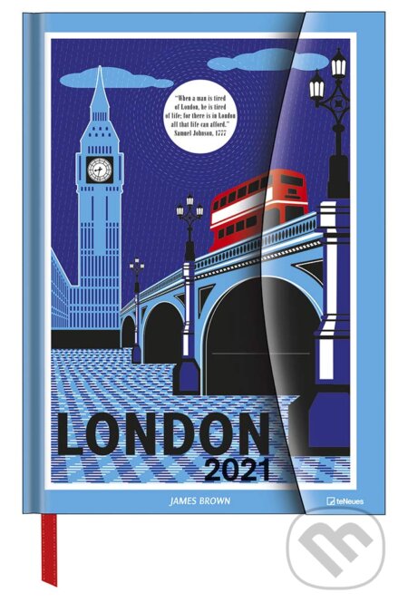 Diary London 2021 - James Brown, Te Neues, 2020