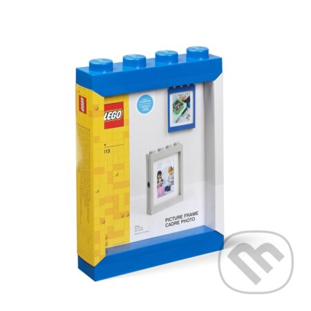 LEGO fotorámeček - modrá, LEGO, 2020
