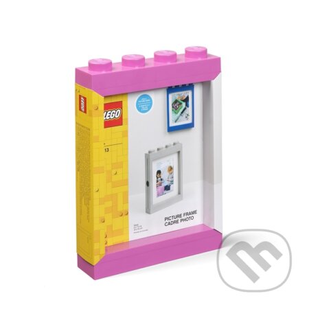 LEGO fotorámeček - růžová, LEGO, 2020