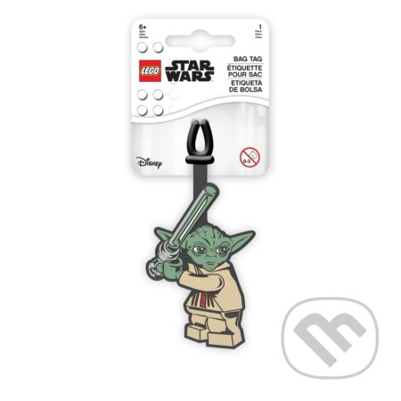 LEGO Star Wars Jmenovka na zavazadlo - Yoda, LEGO, 2020