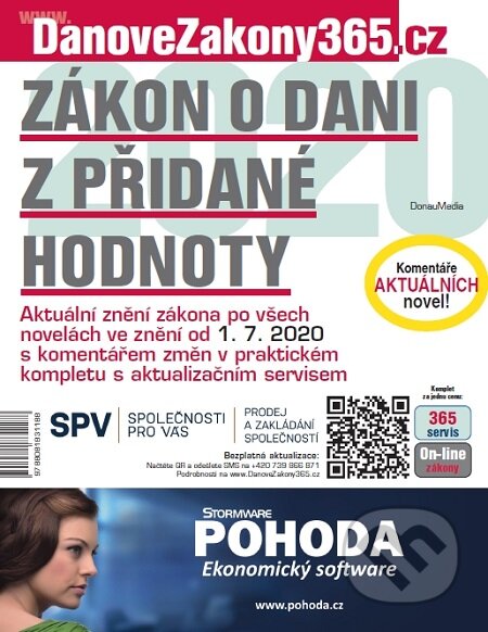 E-kniha: Daň z přidané hodnoty 2020 s komentářem změn (Autorský kolektív)