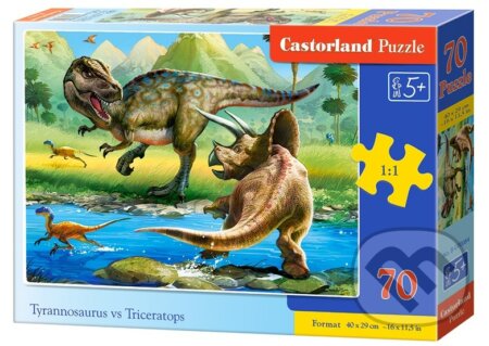 Tyrannosaurus vs Triceratops, Castorland, 2020