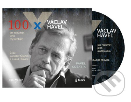 100 x Václav Havel (audiokniha) - Pavel Kosatík - audiokniha z kategorie Citáty
