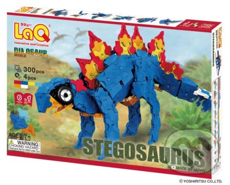 LaQ stavebnica Dinosaur World STEGOSAURUS - hra z kategorie Stavebnice