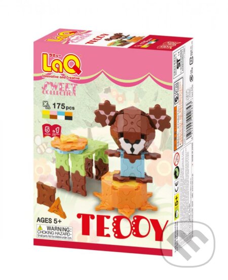 LaQ stavebnica Sweet Collection Teddy - hra z kategorie Stavebnice