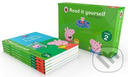 Peppa Pig: Read it yourself Tuck Bok Set - Level 2, Ladybird Books, 2020