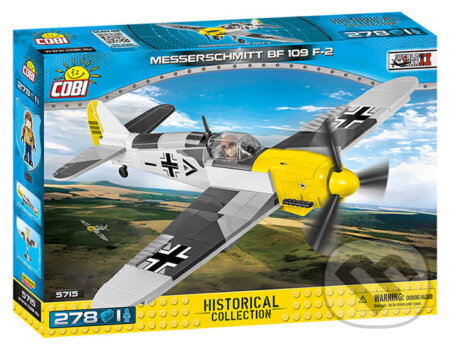 Stavebnice COBI - II WW Messerschmitt BF 109, Magic Baby s.r.o., 2020