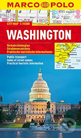 Washington - lamino MD 1:15T - kniha z kategorie Mapy Ameriky