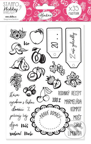 Razítka Stampo Hobby - Marmelády