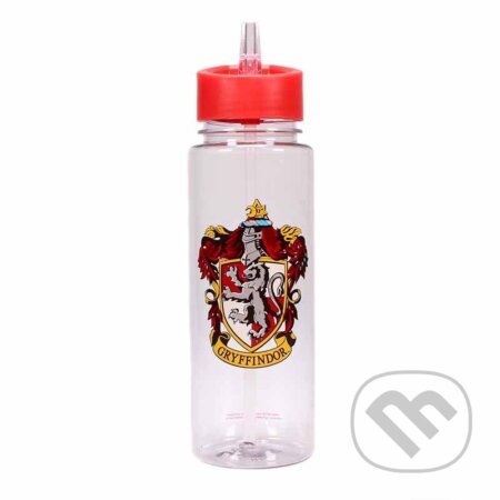 Plastová fľaša na pitie Harry Potter: Erb Nebelvíru - Gryffindor, Harry Potter, 2020