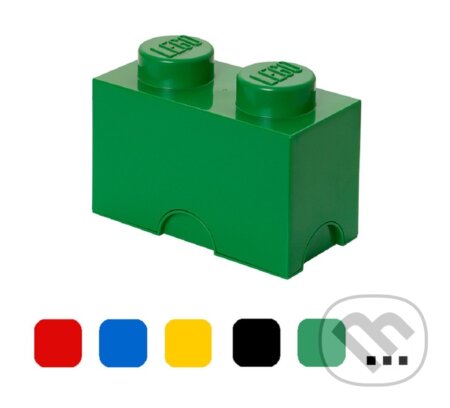 LEGO úložný box 2 - tmavě zelená, LEGO, 2020