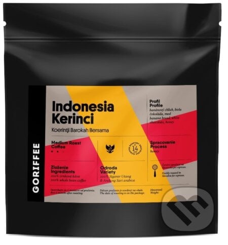 Indonesia Kerinci Honey, Goriffee, 2020
