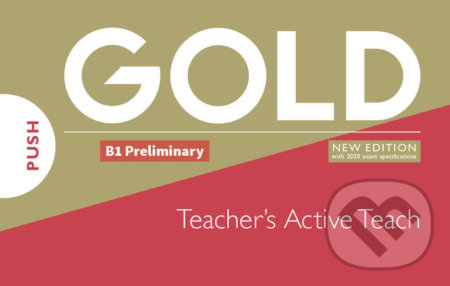 Gold B1 Preliminary New Edition Teacher´s ActiveTeach USB - Sally Burgess, Jacky Newbrook, Pearson, 2019