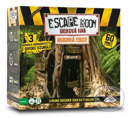 Spoločenská hra: Escape Room: Úniková hra - Rodinná edice (ADC BF). ADC BF, 2020