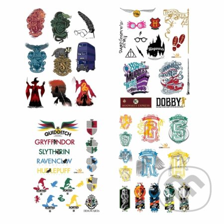 Sada samolepek Harry Potter (55 ks)