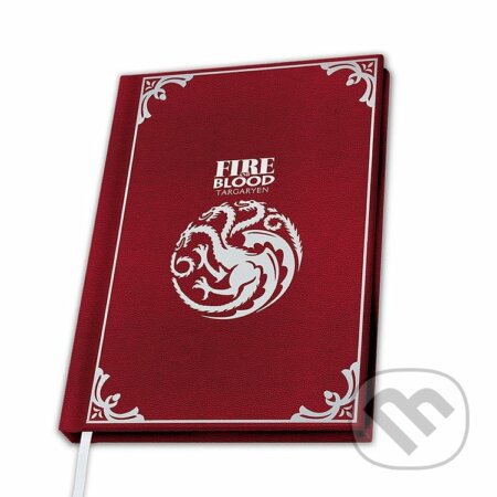 Zápisník Game of Thrones - Targaryen Premium, Fantasy, 2020