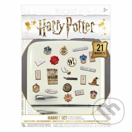 Sada magnetek Harry Potter - Wizardry (21 ks)