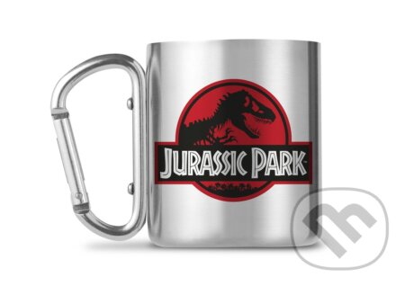 Kovový hrnček s karabínou Jurassic Park: Logo, , 2020