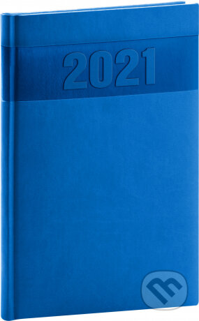Týdenní diář Aprint 2021 (modrý), Presco Group, 2020