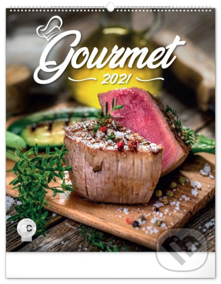 Nástěnný kalendář Gourmet 2021, Presco Group, 2020