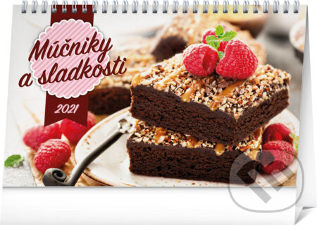 Stolový kalendár Múčniky a sladkosti 2021, Presco Group, 2020