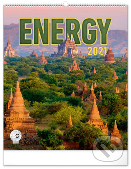 Nástěnný kalendář Energy 2021, Presco Group, 2020