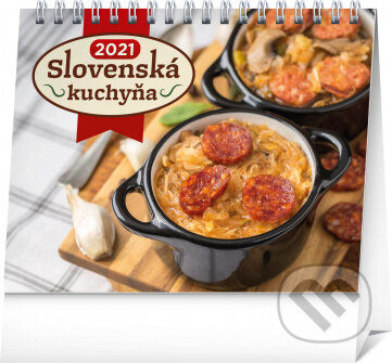 Stolový kalendár Slovenská kuchyňa 2021, Presco Group, 2020