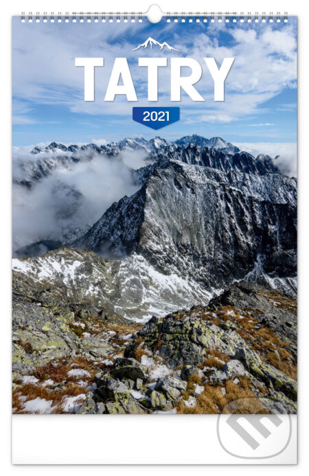 Nástenný kalendár Tatry 2021, Presco Group, 2020