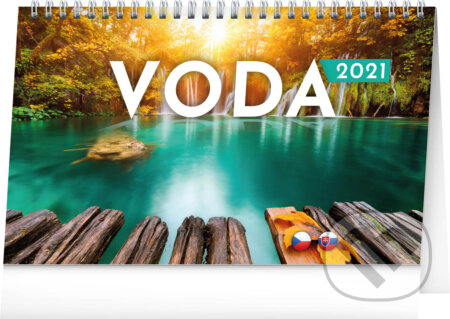 Stolní kalendář Voda 2021, Presco Group, 2020