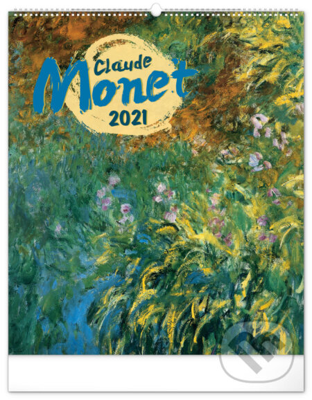Nástěnný kalendář Claude Monet 2021, Presco Group, 2020
