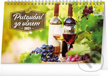 Stolní kalendář Putování za vínem 2021, Presco Group, 2020