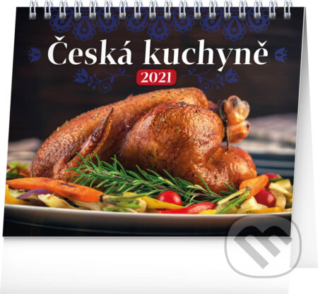 Stolní kalendář Česká kuchyně 2021, Presco Group, 2020
