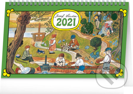 Stolní kalendář Josef Lada – Na vsi 2021, Presco Group, 2020