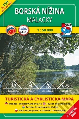 Borská nížina - Malacky (130 Turistická a cyklistická mapa)