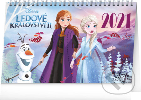 Stolní kalendář Ledové království II, Presco Group, 2020