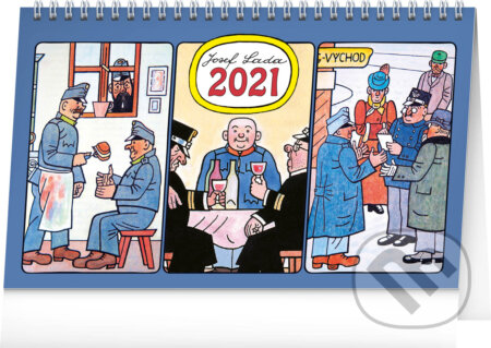 Stolní kalendář Josef Lada - Švejk, Presco Group, 2020