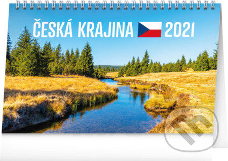 Stolní kalendář Česká krajina 2021, Presco Group, 2020