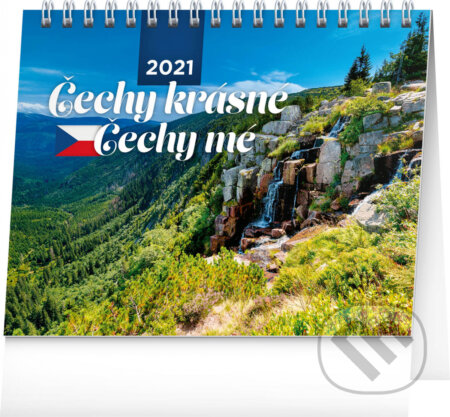 Stolní kalendář Čechy krásné, Čechy mé 2021, Presco Group, 2020