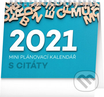 Stolní Plánovací kalendář s citáty 2021, Presco Group, 2020