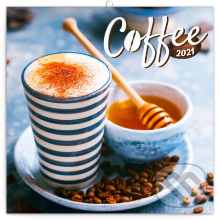 Poznámkový kalendář Coffee 2021, Presco Group, 2020