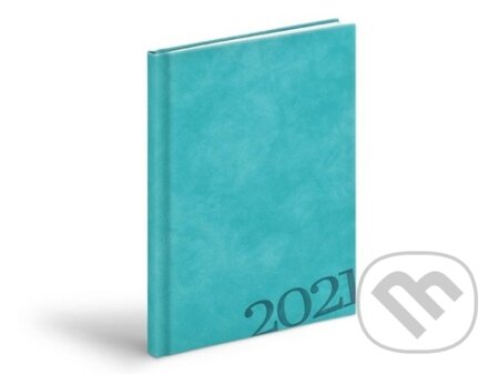 Diář 2021 T805 PU turquoise, MFP, 2020