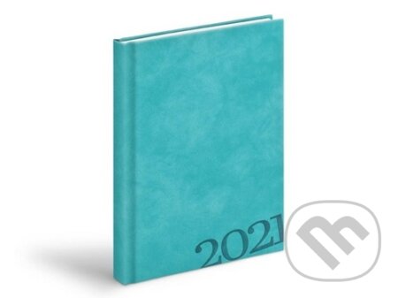 Diář 2021 D801 PU turquoise, MFP, 2020