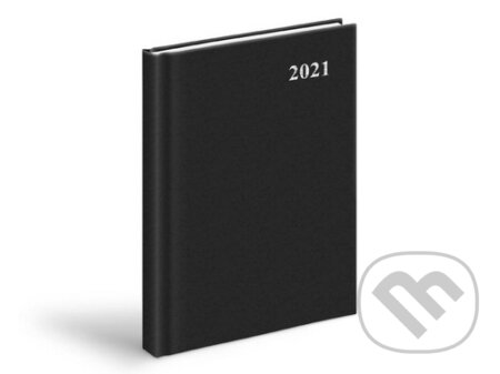 Diář 2021 D801 PVC Black, MFP, 2020