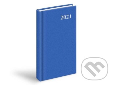 Diář 2021 D802 PVC Blue, MFP, 2020