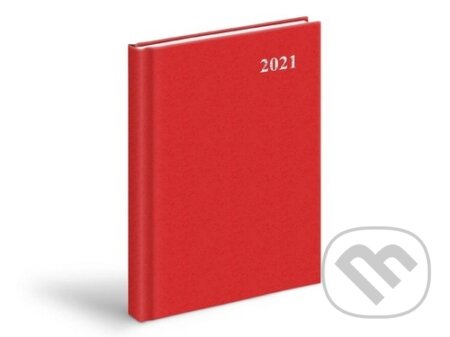 Diář 2021 D801 PVC Red, MFP, 2020