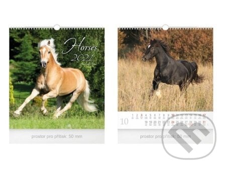 Malý Horses - nástěnný kalendář 2021, MFP, 2020