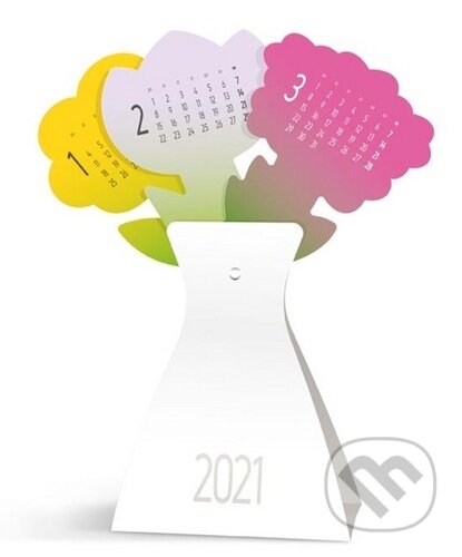 Stojánkový Váza - stolní kalendář 2021, MFP, 2020