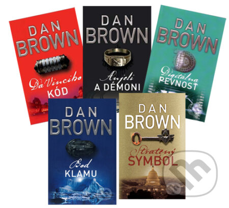 Dan Brown (kolekcia titulov s novými obálkami) - Dan Brown, Slovart