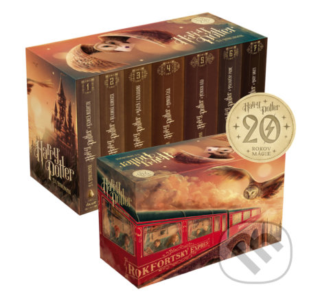 Harry Potter 1 - 7 (box) - J.K. Rowling, Adrián Macho (ilustrátor), Ikar, 2020