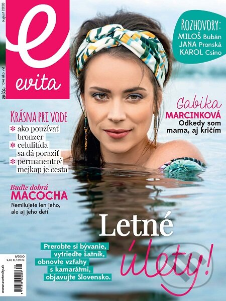 E-Evita magazín 08/2020, MAFRA Slovakia, 2020